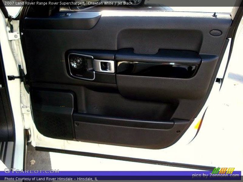 Chawton White / Jet Black 2007 Land Rover Range Rover Supercharged