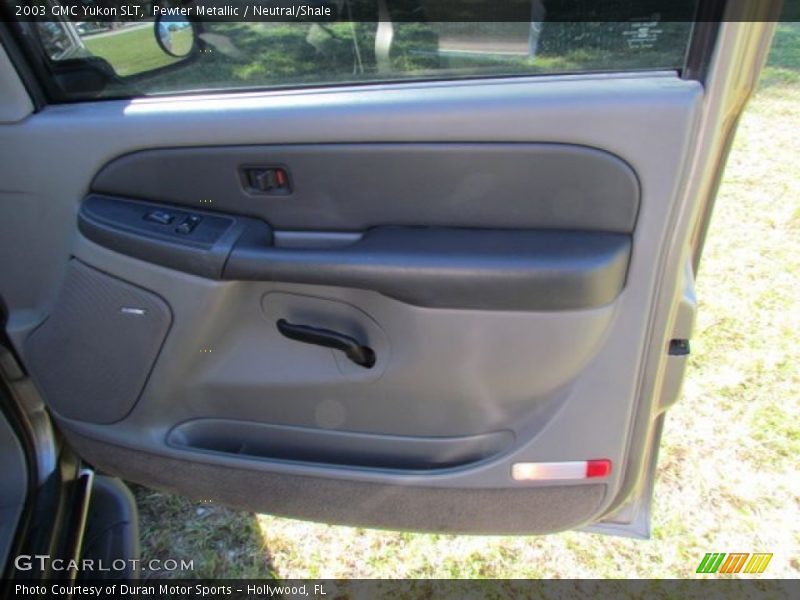 Pewter Metallic / Neutral/Shale 2003 GMC Yukon SLT