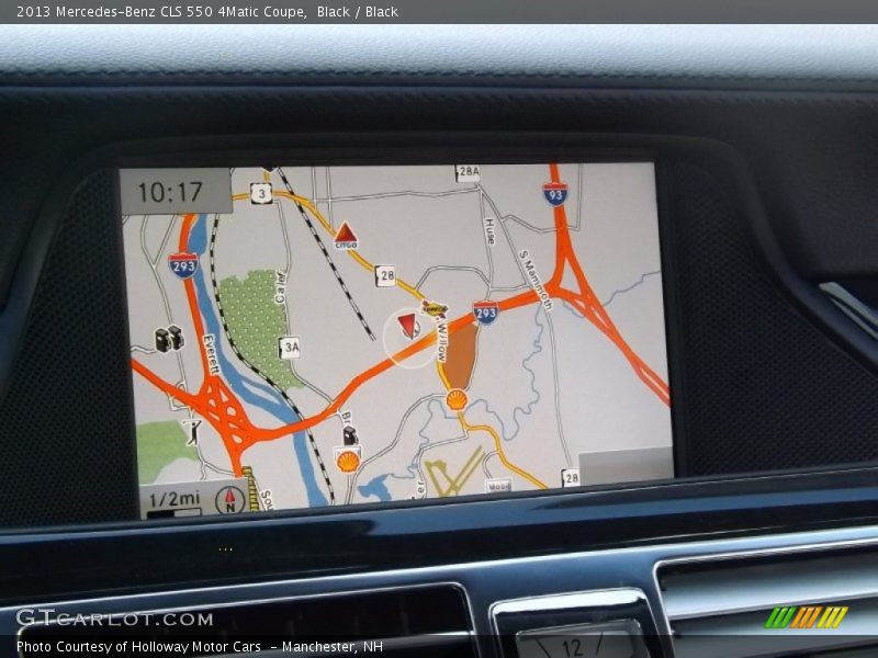 Navigation of 2013 CLS 550 4Matic Coupe