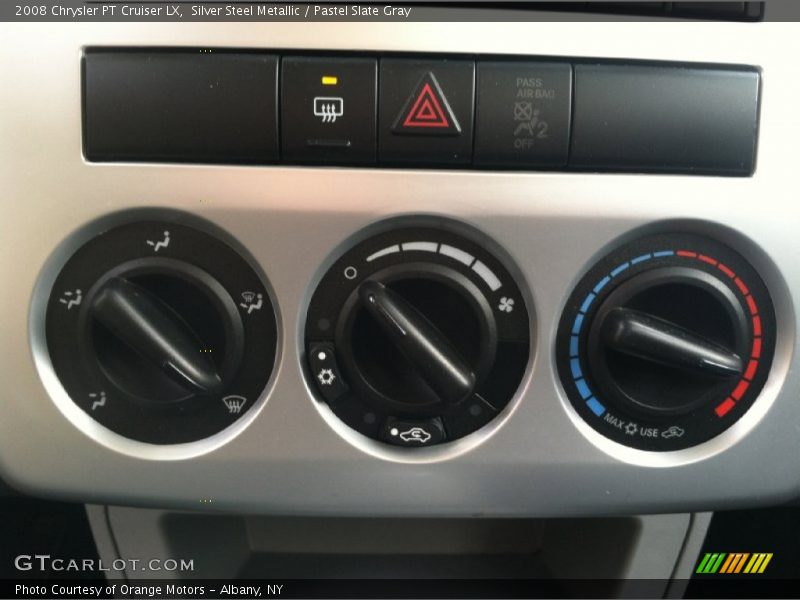 Controls of 2008 PT Cruiser LX