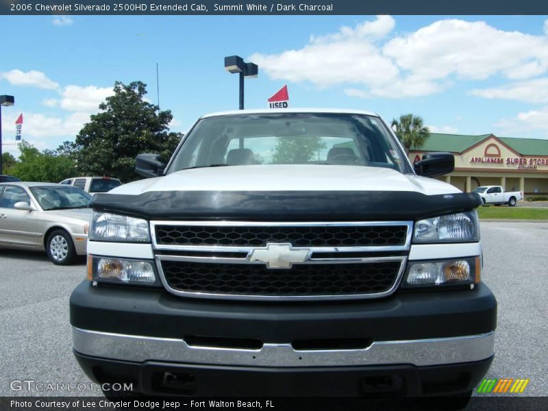 Summit White / Dark Charcoal 2006 Chevrolet Silverado 2500HD Extended Cab