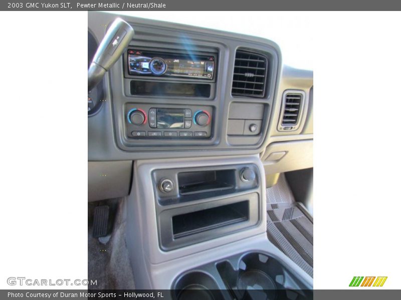 Pewter Metallic / Neutral/Shale 2003 GMC Yukon SLT