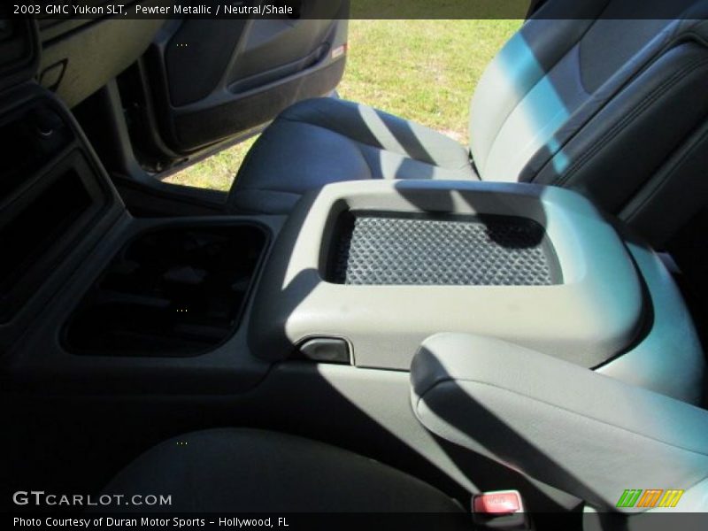 Pewter Metallic / Neutral/Shale 2003 GMC Yukon SLT