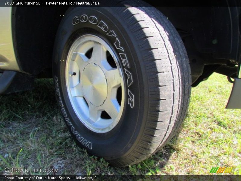 Pewter Metallic / Neutral/Shale 2003 GMC Yukon SLT