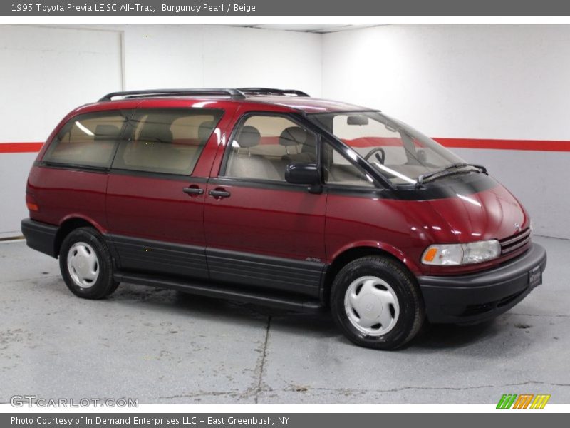  1995 Previa LE SC All-Trac Burgundy Pearl