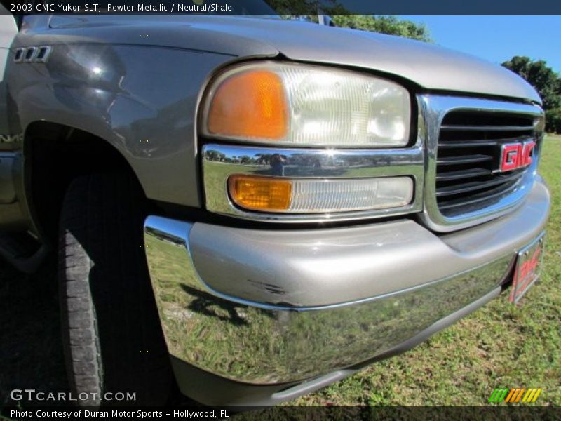 Pewter Metallic / Neutral/Shale 2003 GMC Yukon SLT