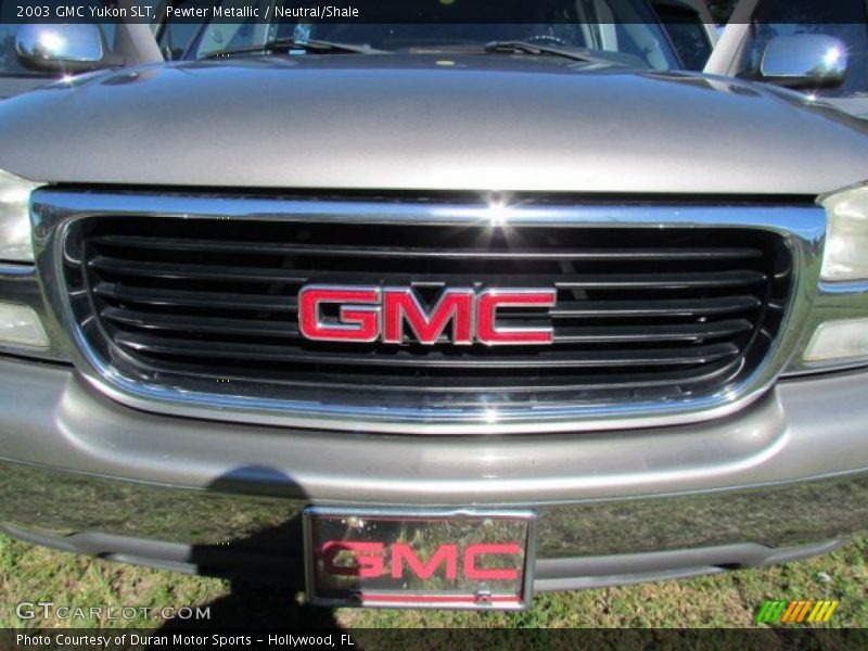 Pewter Metallic / Neutral/Shale 2003 GMC Yukon SLT