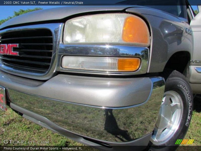 Pewter Metallic / Neutral/Shale 2003 GMC Yukon SLT