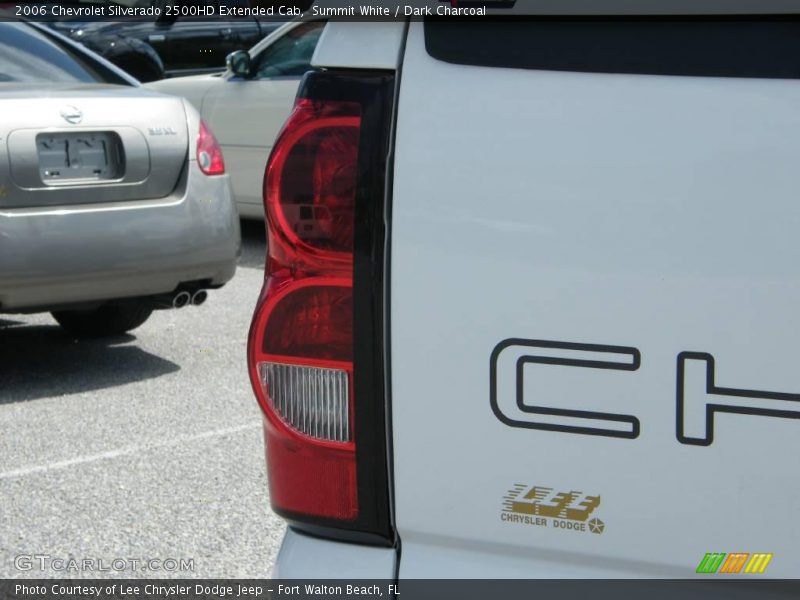 Summit White / Dark Charcoal 2006 Chevrolet Silverado 2500HD Extended Cab