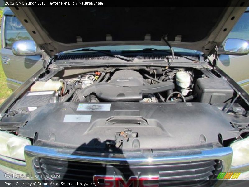 Pewter Metallic / Neutral/Shale 2003 GMC Yukon SLT
