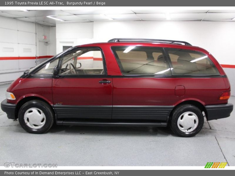  1995 Previa LE SC All-Trac Burgundy Pearl