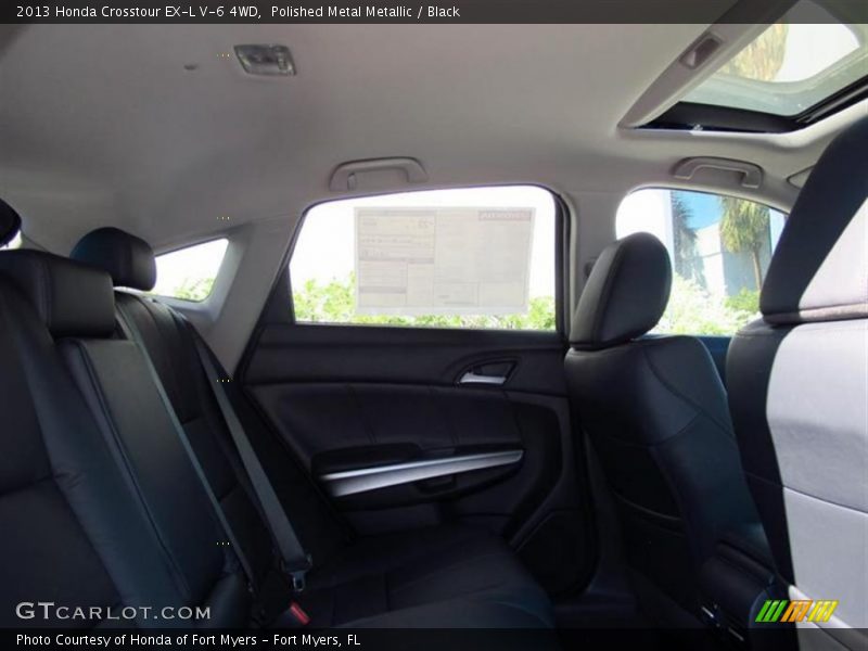 Polished Metal Metallic / Black 2013 Honda Crosstour EX-L V-6 4WD