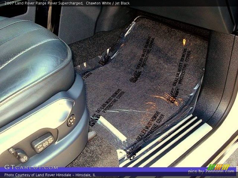 Chawton White / Jet Black 2007 Land Rover Range Rover Supercharged
