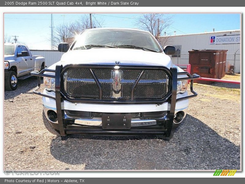 Bright White / Dark Slate Gray 2005 Dodge Ram 2500 SLT Quad Cab 4x4