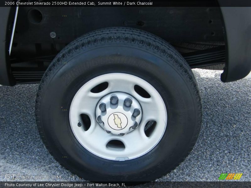 Summit White / Dark Charcoal 2006 Chevrolet Silverado 2500HD Extended Cab