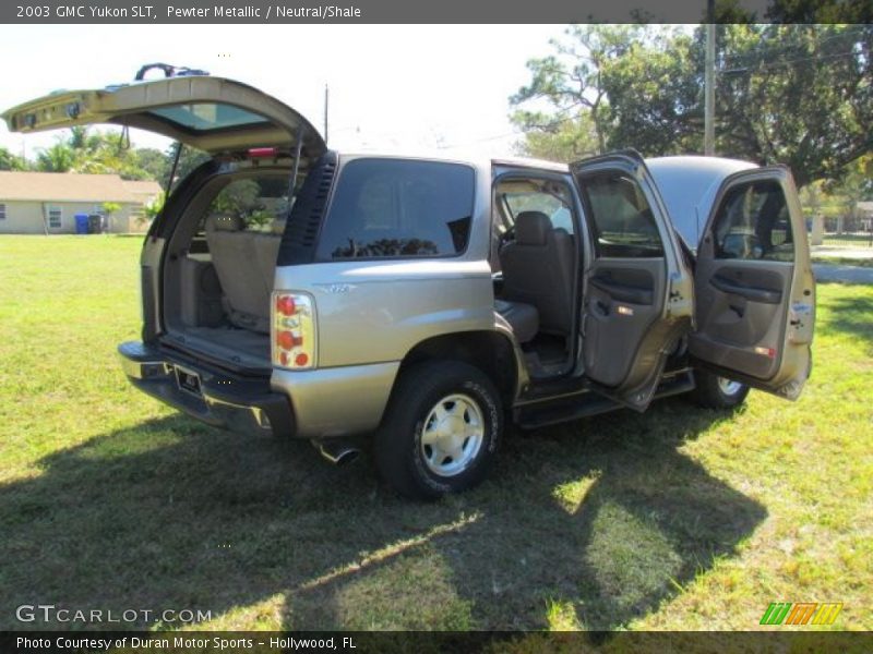 Pewter Metallic / Neutral/Shale 2003 GMC Yukon SLT
