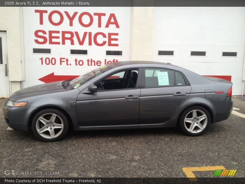 Anthracite Metallic / Ebony 2005 Acura TL 3.2