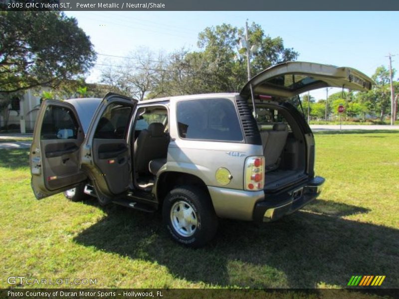 Pewter Metallic / Neutral/Shale 2003 GMC Yukon SLT