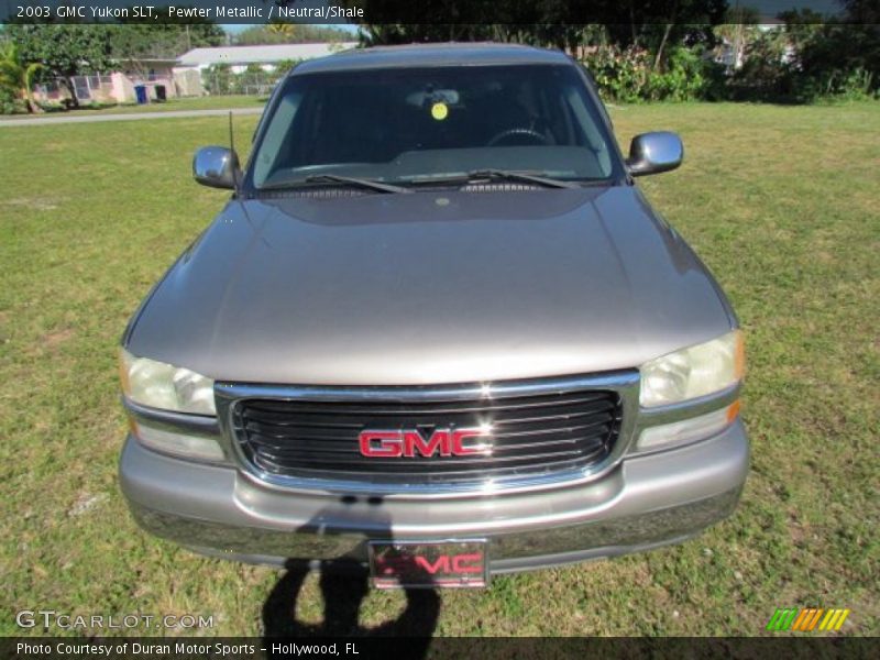 Pewter Metallic / Neutral/Shale 2003 GMC Yukon SLT