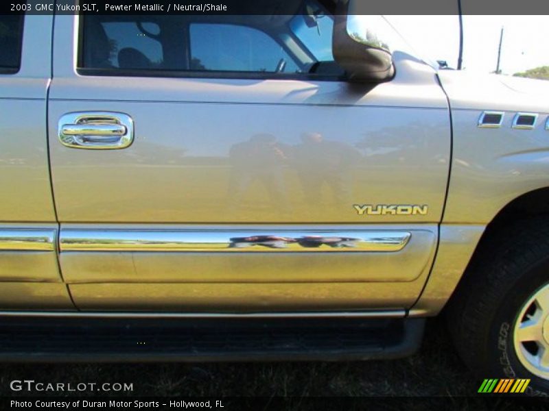 Pewter Metallic / Neutral/Shale 2003 GMC Yukon SLT