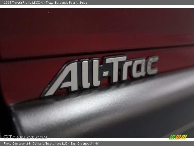  1995 Previa LE SC All-Trac Logo