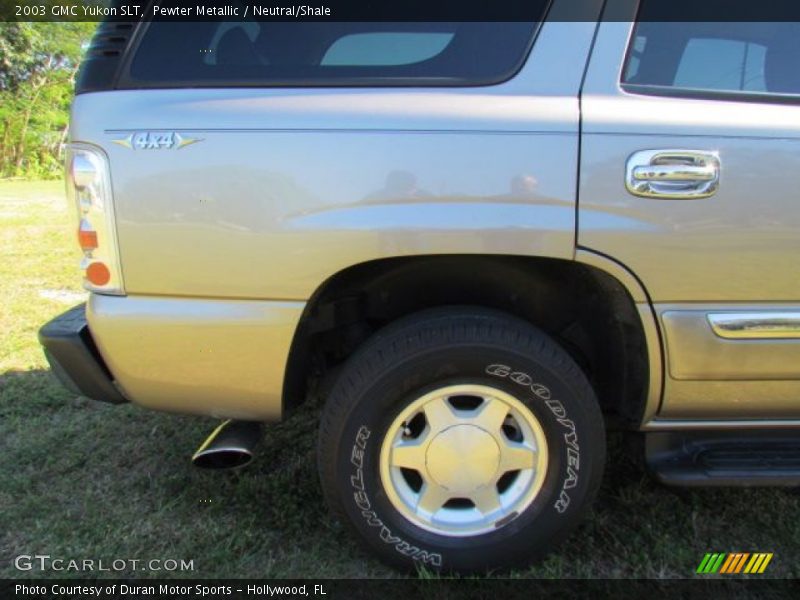 Pewter Metallic / Neutral/Shale 2003 GMC Yukon SLT