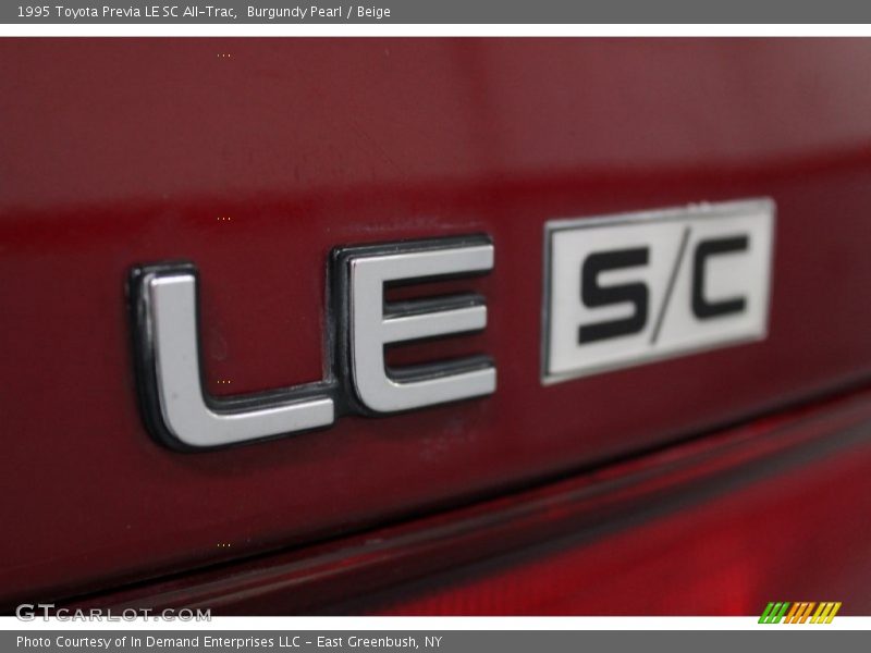  1995 Previa LE SC All-Trac Logo