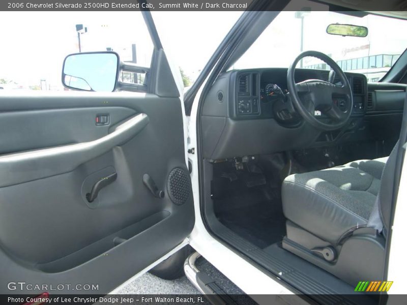 Summit White / Dark Charcoal 2006 Chevrolet Silverado 2500HD Extended Cab