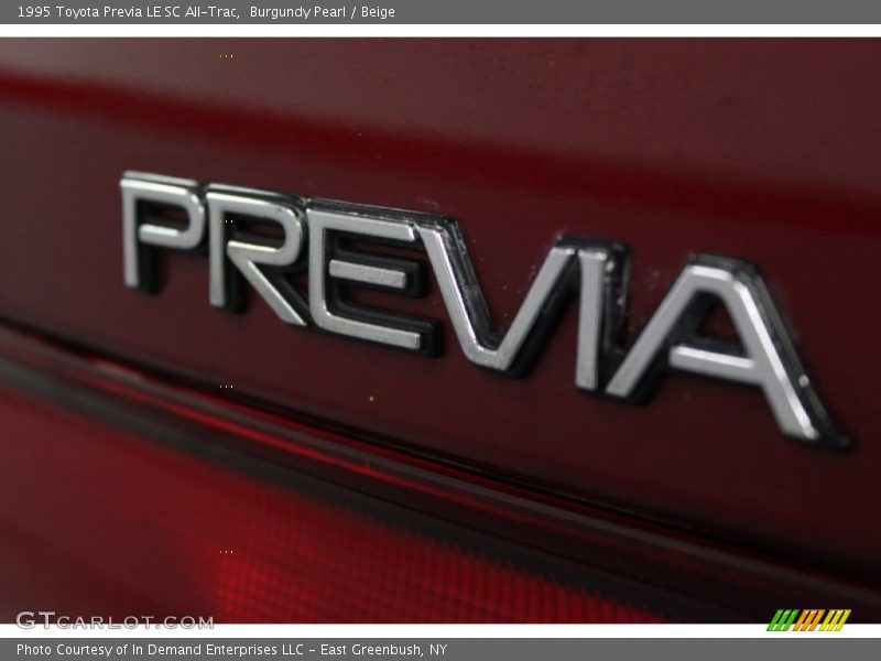  1995 Previa LE SC All-Trac Logo