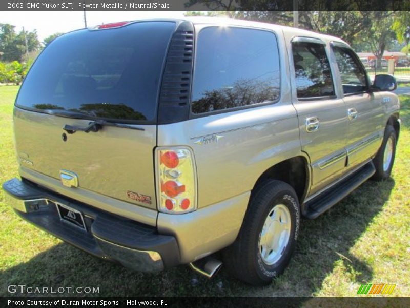 Pewter Metallic / Neutral/Shale 2003 GMC Yukon SLT
