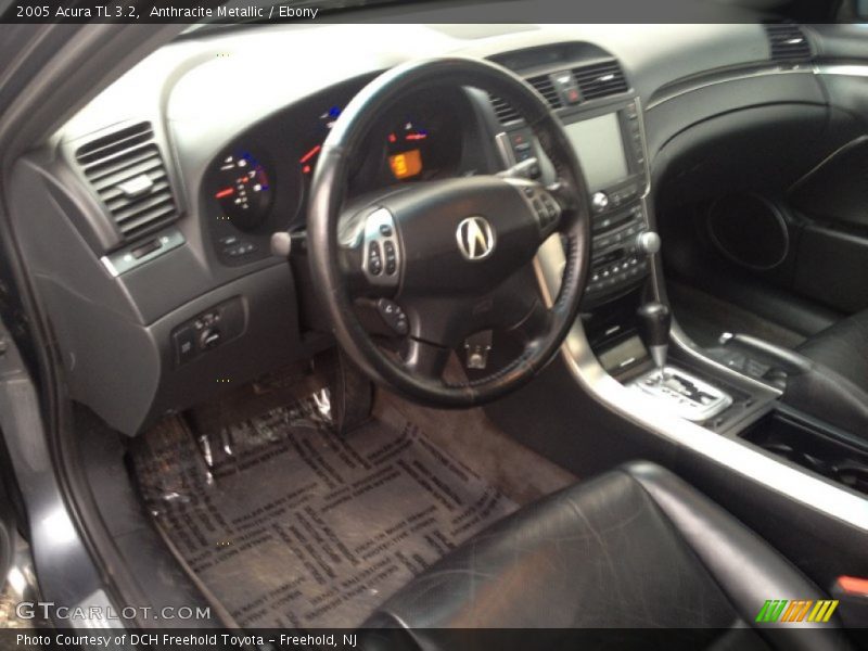 Anthracite Metallic / Ebony 2005 Acura TL 3.2
