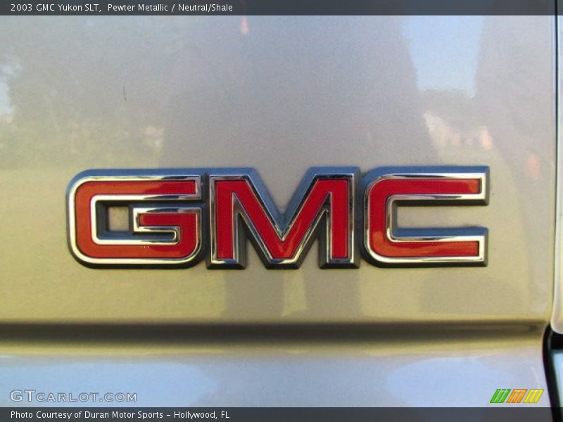 Pewter Metallic / Neutral/Shale 2003 GMC Yukon SLT