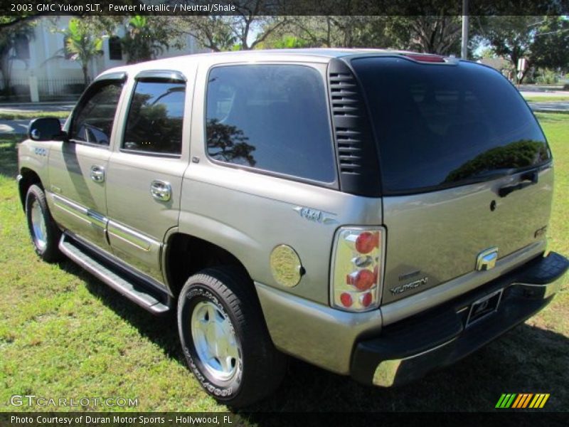 Pewter Metallic / Neutral/Shale 2003 GMC Yukon SLT