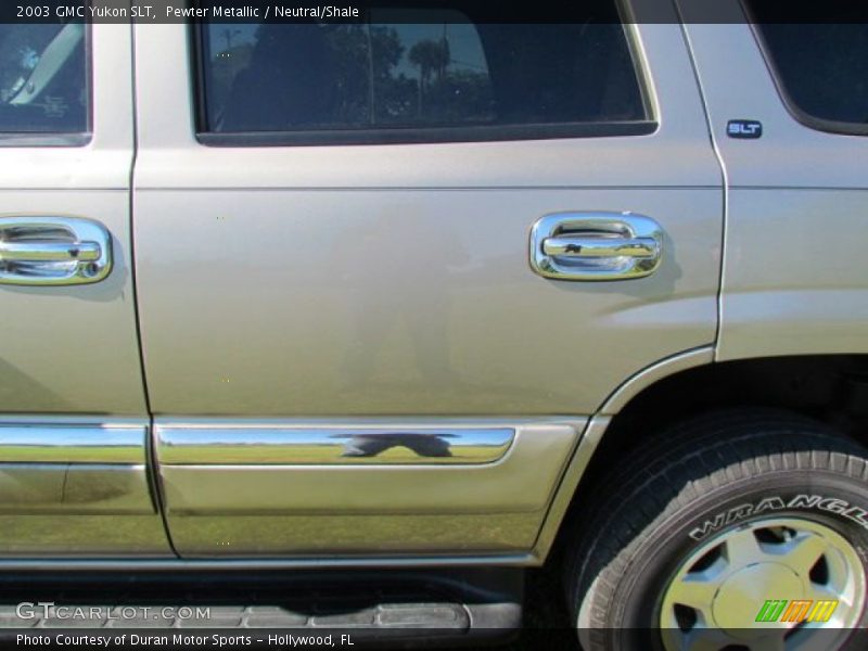 Pewter Metallic / Neutral/Shale 2003 GMC Yukon SLT