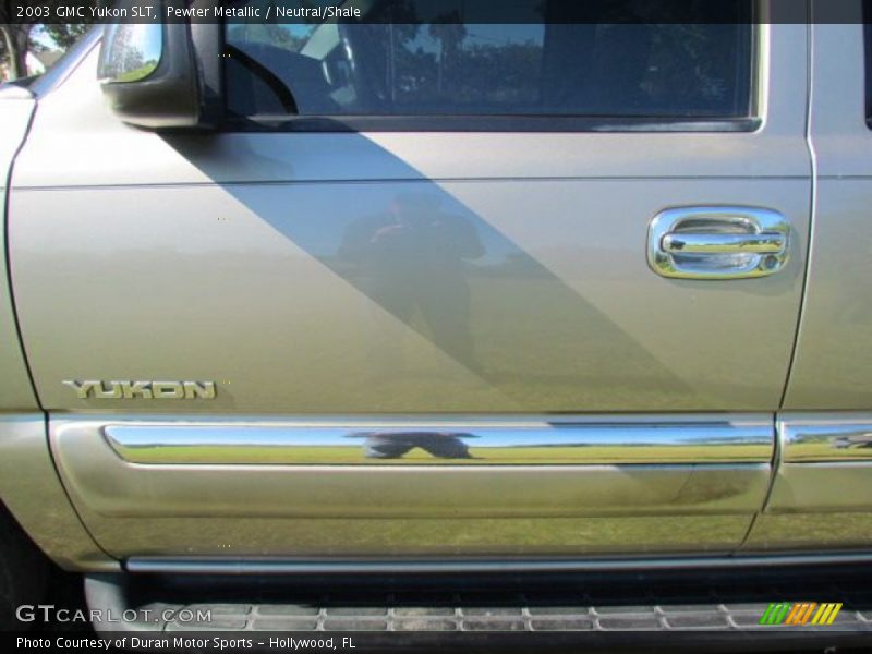 Pewter Metallic / Neutral/Shale 2003 GMC Yukon SLT