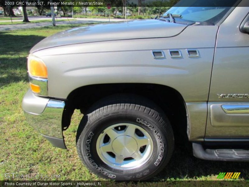 Pewter Metallic / Neutral/Shale 2003 GMC Yukon SLT