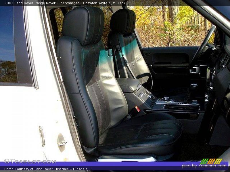 Chawton White / Jet Black 2007 Land Rover Range Rover Supercharged