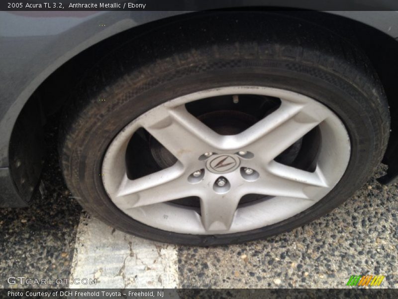 Anthracite Metallic / Ebony 2005 Acura TL 3.2