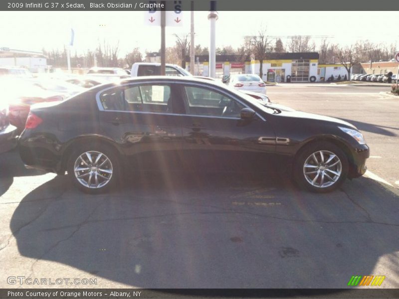 Black Obsidian / Graphite 2009 Infiniti G 37 x Sedan