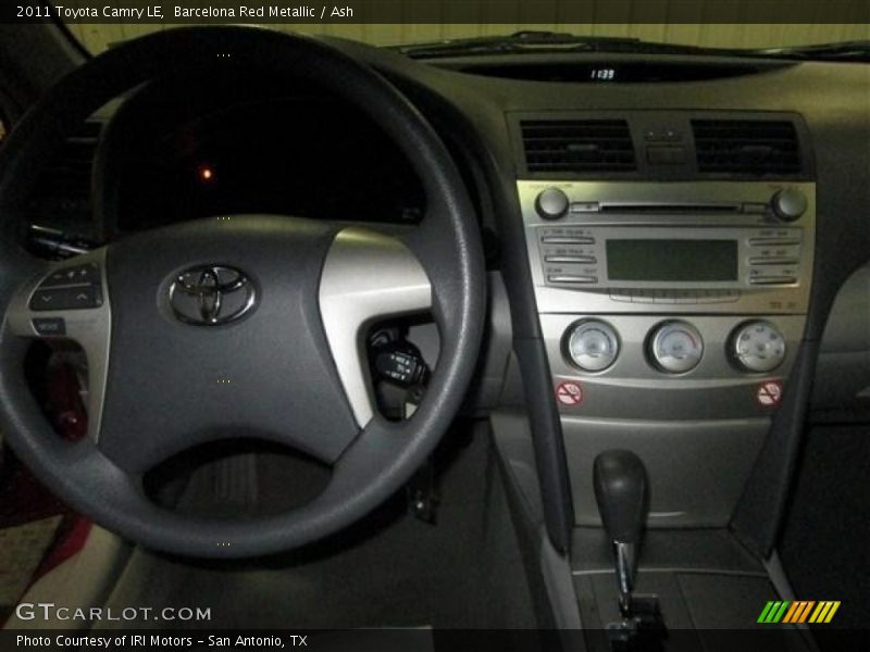 Barcelona Red Metallic / Ash 2011 Toyota Camry LE