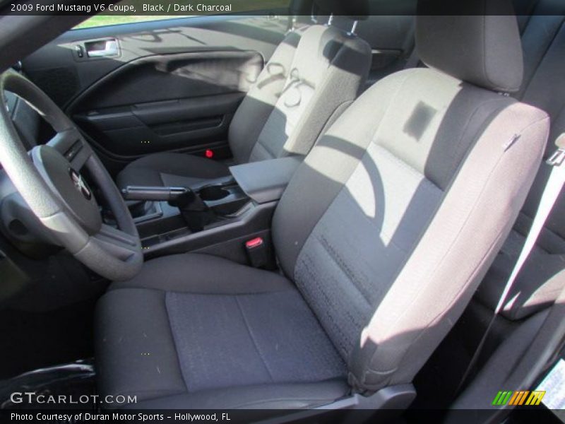 Black / Dark Charcoal 2009 Ford Mustang V6 Coupe