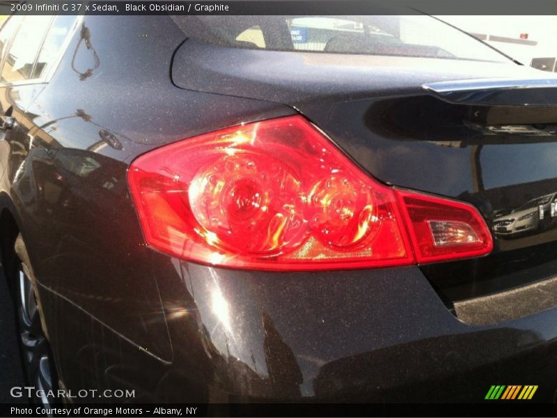 Black Obsidian / Graphite 2009 Infiniti G 37 x Sedan