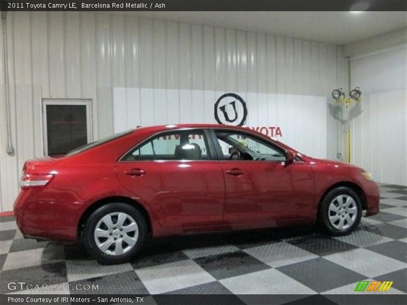 Barcelona Red Metallic / Ash 2011 Toyota Camry LE