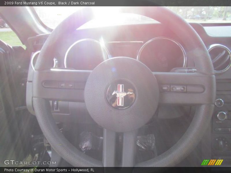 Black / Dark Charcoal 2009 Ford Mustang V6 Coupe
