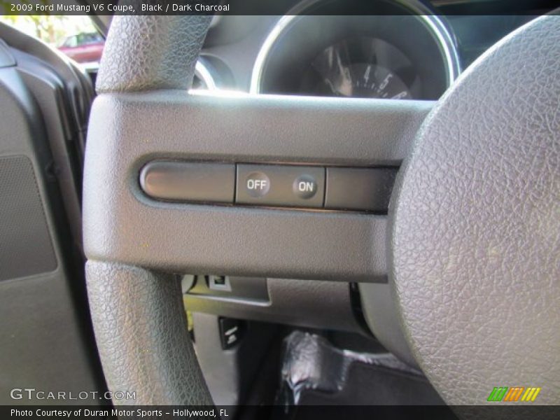 Black / Dark Charcoal 2009 Ford Mustang V6 Coupe
