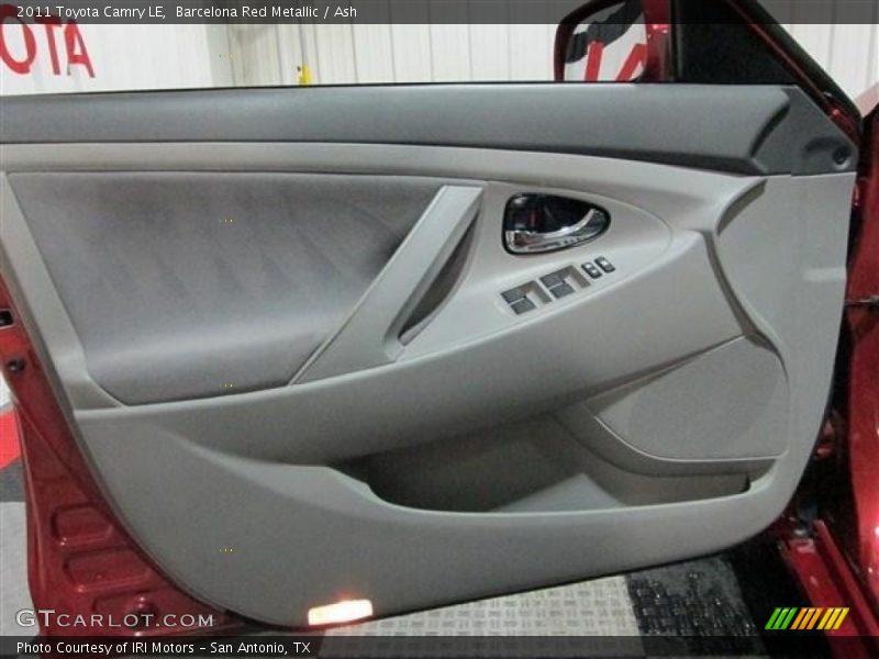 Barcelona Red Metallic / Ash 2011 Toyota Camry LE