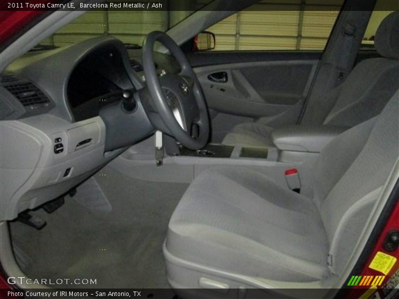 Barcelona Red Metallic / Ash 2011 Toyota Camry LE