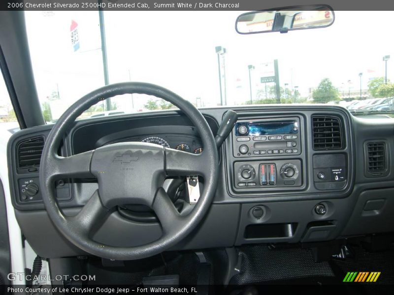 Summit White / Dark Charcoal 2006 Chevrolet Silverado 2500HD Extended Cab
