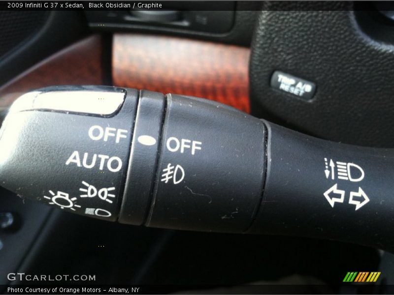 Black Obsidian / Graphite 2009 Infiniti G 37 x Sedan
