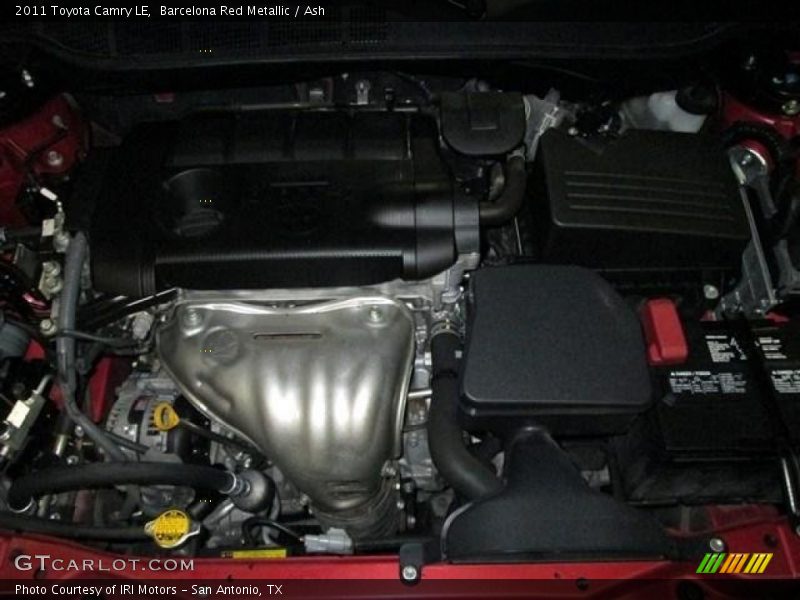 Barcelona Red Metallic / Ash 2011 Toyota Camry LE